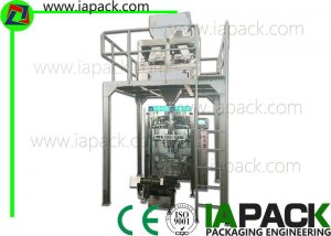 6 KW 0,6 MPa Granule Packing Machine Auto veiing PLC Servo System