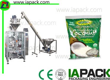 automatisk pulver emballasje maskin auger fyllstoff for kokospulver