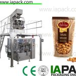 cashew kjernepakke med 10 hodestang 50g-500g doypack pakkebagasje bredde opptil 300mm
