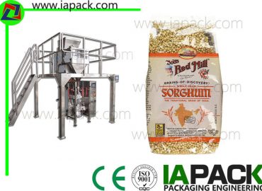 Punch korn emballasje maskin 1500 watt automatisk med multihead veier
