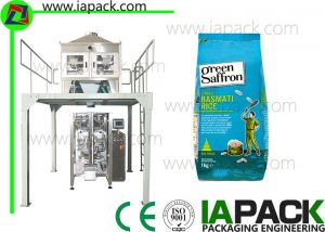 Rice Automatisk Pose Packing Machine For Food, Auto Bagging Machines