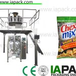 automatisk matpakke maskin snacks emballasje maskin for pute bag gusset bag